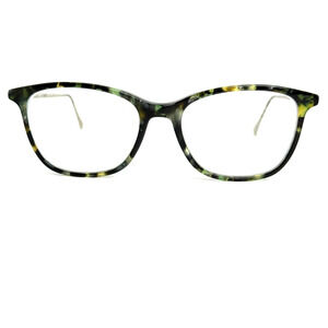 Longchamp LO2606 215 Rectangle Havana Green Womens Eyeglasses 51-17-140 20899